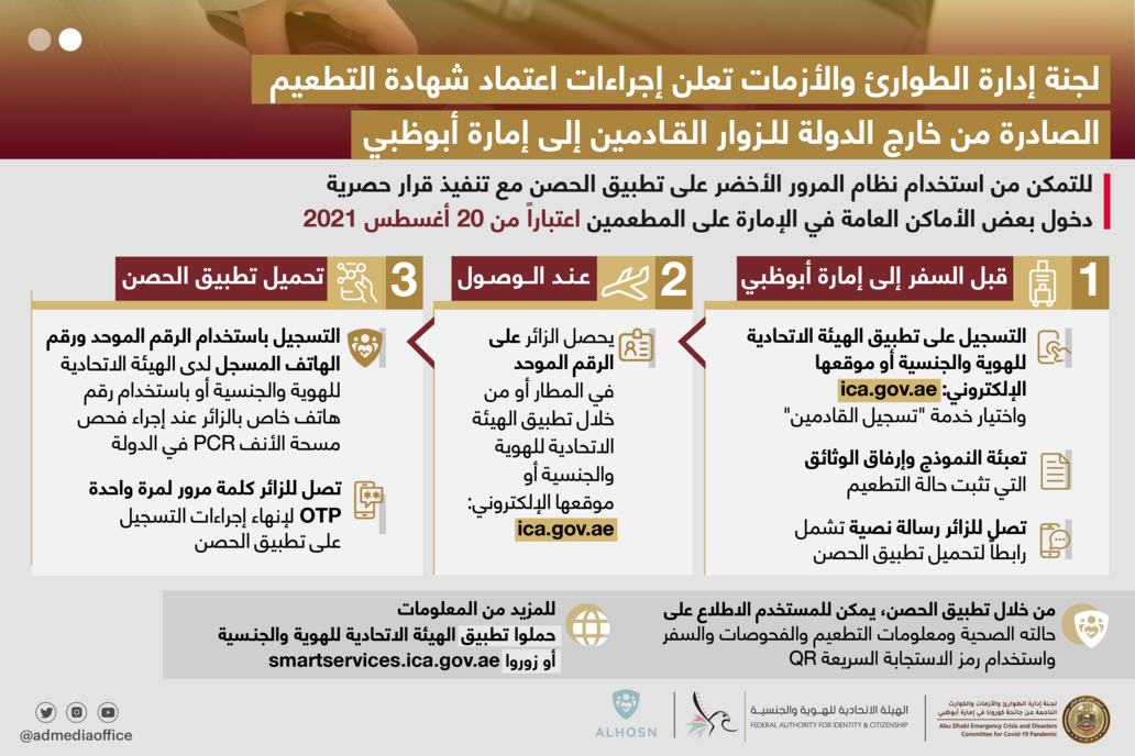 اعتماد اللقاح من خارج المملكة